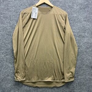 Peckham Gen III Cold Weather Undershirt Mens Small Regular Brown Long Sleeve Tee